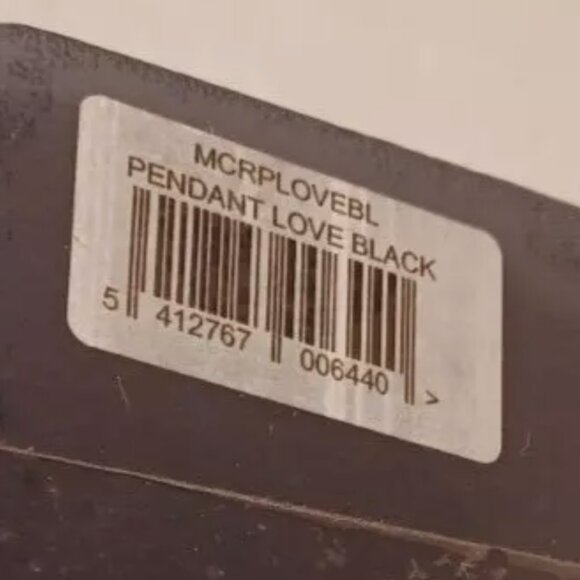 MISAKI NECKLACE Pendant Love Black -NEW-Box Shipping with Tracking - Picture 4 of 5
